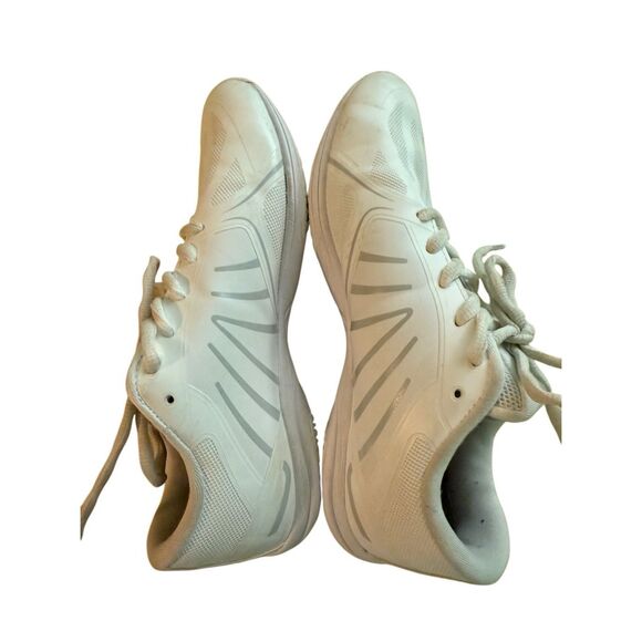 Varsity Miza Step Up White Silver Womens Cheerleading Cheer Team Shoes Sz 8.5 - Picture 7 of 9